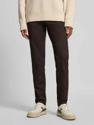 Spodnie materiałowe z dodatkiem wiskozy i 5 kieszeniami model ‘Cadiz’ BRAX