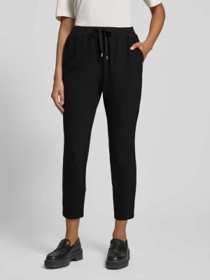 Spodnie materiałowe z elastycznym pasem LIU JO SPORT