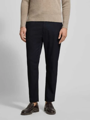 Spodnie materiałowe o kroju slim fit z elastycznym pasem MCNEAL