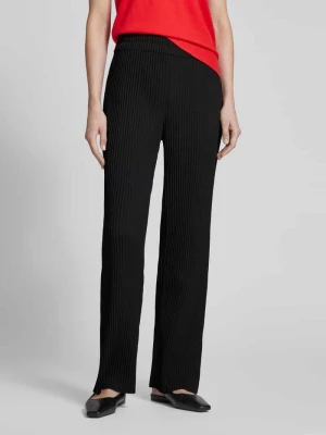 Spodnie materiałowe z elastycznym pasem model 'ALISA' YAS