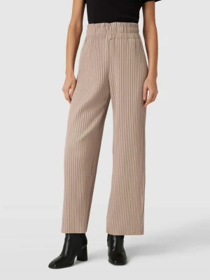 Spodnie materiałowe z elastycznym pasem model ‘ALISA’ YAS