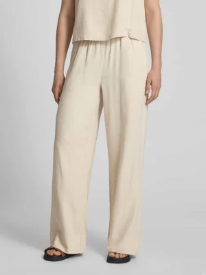 Spodnie materiałowe z elastycznym pasem model ‘Dias’ My Essential Wardrobe