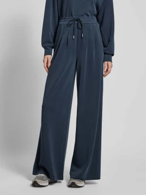 Spodnie materiałowe z elastycznym pasem model ‘Esrah’ Boss Orange