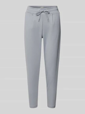 Spodnie materiałowe z elastycznym pasem model ‘KATE’ Ichi