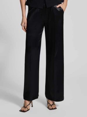 Spodnie materiałowe z elastycznym pasem model ‘Mucia’ OPUS PANTS