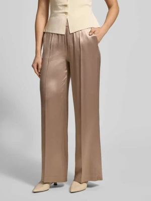 Spodnie materiałowe z elastycznym pasem model ‘Mucia’ OPUS PANTS