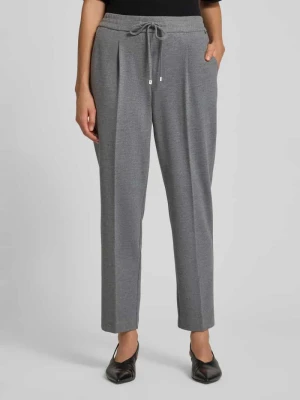 Spodnie materiałowe z elastycznym pasem model ‘Myriel’ STEHMANN
