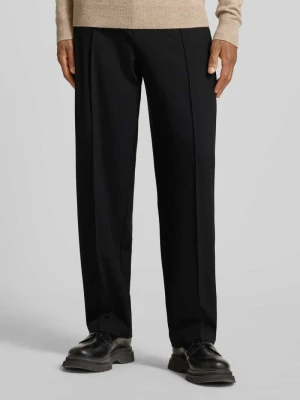 Spodnie materiałowe z elastycznym pasem model ‘PANTALONI’ Armani Exchange