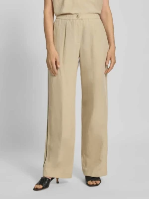 Spodnie materiałowe z elastycznym pasem model ‘SATOVE’ Samsøe Samsøe