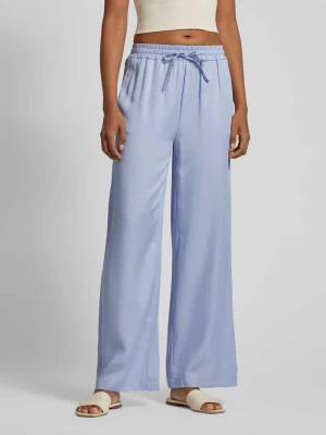 Spodnie materiałowe z elastycznym pasem model ‘Tilda’ Object