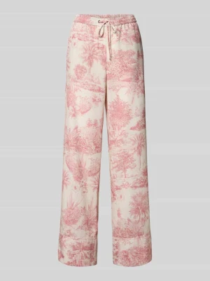 Spodnie materiałowe z elastycznym pasem model 'VIOLETTA' SEDUCTIVE