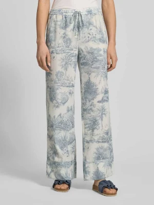 Spodnie materiałowe z elastycznym pasem model 'VIOLETTA' SEDUCTIVE