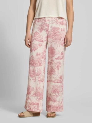 Spodnie materiałowe z elastycznym pasem model 'VIOLETTA' SEDUCTIVE