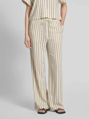 Spodnie materiałowe z elastycznym pasem model ‘VIVA’ Selected Femme