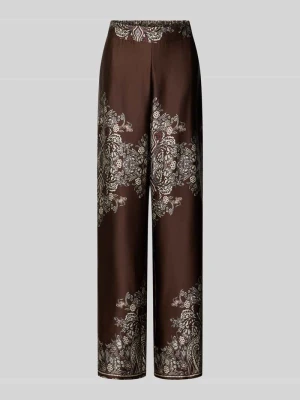 Spodnie materiałowe z elastycznym pasem NEO NOIR