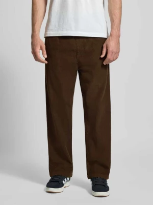 Spodnie materiałowe z elastycznym pasem Pegador