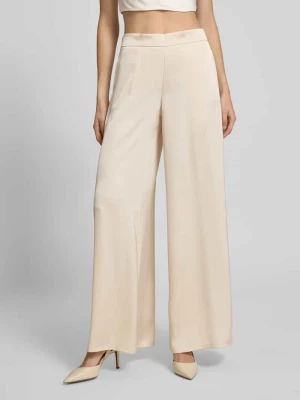 Spodnie materiałowe z elastycznym pasem V by Vera Mont