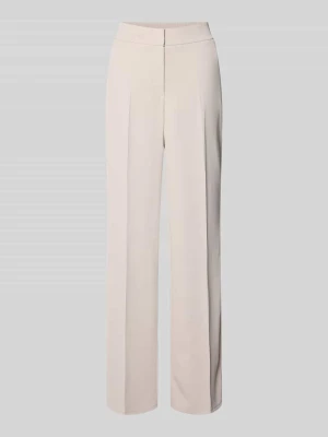 Spodnie materiałowe z francuskimi wpuszczanymi kieszeniami i kantami Betty Barclay