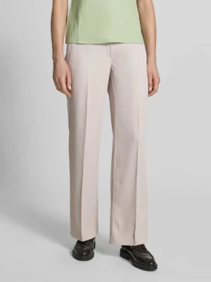 Spodnie materiałowe z francuskimi wpuszczanymi kieszeniami i kantami Betty Barclay