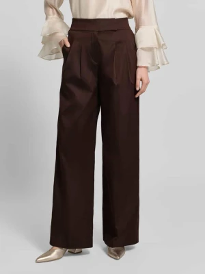 Spodnie materiałowe z francuskimi wpuszczanymi kieszeniami Windsor