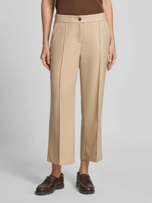 Spodnie materiałowe z kantami model 'Melane' Opus