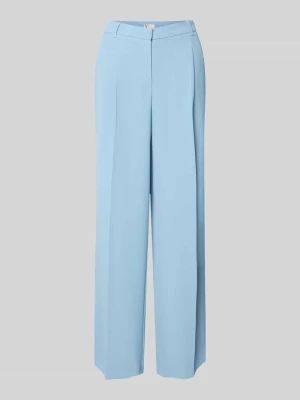 Spodnie materiałowe z kantem V by Vera Mont