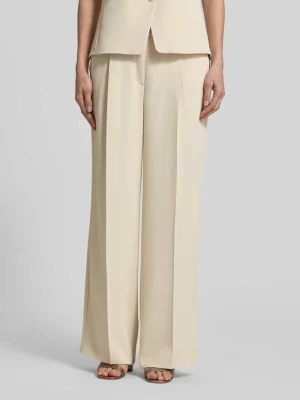 Spodnie materiałowe z kantem V by Vera Mont