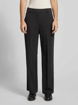 Spodnie materiałowe z kieszenią z tyłu comma