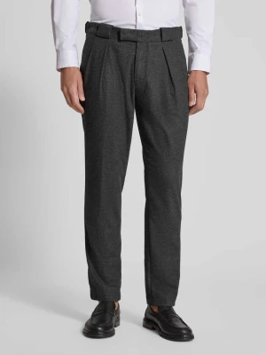 Spodnie materiałowe z kieszenią z tyłu model 'Livio' g1920