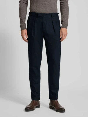 Spodnie materiałowe z kieszenią z tyłu model 'Livio' g1920