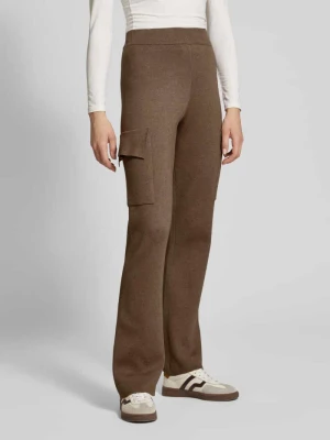 Spodnie materiałowe z kieszeniami cargo model ‘CASSIE’ Vila