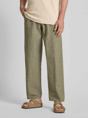 Spodnie materiałowe z kieszeniami z tyłu lindbergh