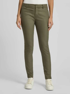 Spodnie materiałowe z kieszeniami z tyłu model ‘Abbey’ MOS MOSH