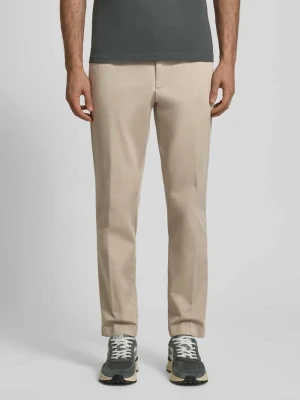 Spodnie materiałowe z kieszeniami z tyłu model ‘Hank’ JOOP! Collection