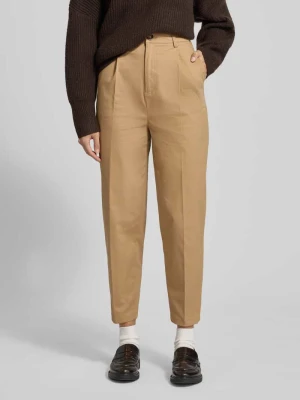 Spodnie materiałowe z kieszeniami z tyłu Stefanel