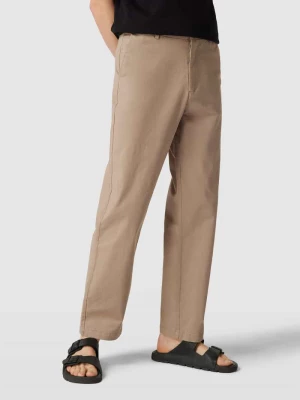 Spodnie materiałowe z kieszeniami z wypustką model ‘Jalte’ Minimum