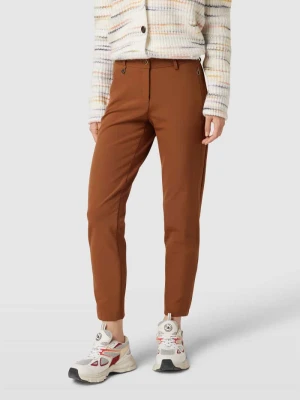 Spodnie materiałowe z kieszeniami zapinanymi na zamek błyskawiczny model ‘MARON’ BRAX