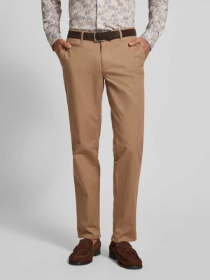 Spodnie materiałowe z lamowaną kieszenią BRAX