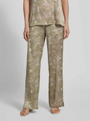 Spodnie materiałowe z mieszanki jedwabiu Hemisphere