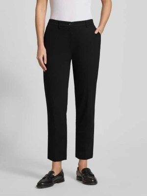 Spodnie materiałowe z mieszanki wiskozy Christian Berg Woman