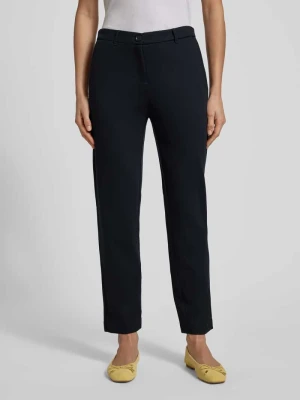 Spodnie materiałowe z mieszanki wiskozy Christian Berg Woman