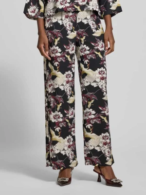 Spodnie materiałowe z mieszanki wiskozy model ‘Orelia’ GUIDO MARIA KRETSCHMER WOMAN