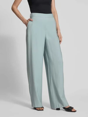 Spodnie materiałowe z mieszanki wiskozy z elastycznym pasem Jake*s Collection