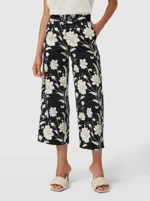 Spodnie materiałowe z nadrukiem na całej powierzchni model ‘Kate’ Ichi