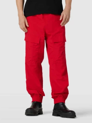 Spodnie materiałowe z nakładanymi kieszeniami model ‘Ganno’ HUGO