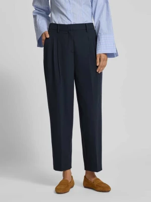Spodnie materiałowe z plisami model ‘Lessieh’ OPUS PANTS