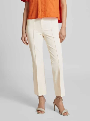 Spodnie materiałowe z poszerzaną nogawką o skróconym kroju model ‘ROS EASY KICK’ CAMBIO