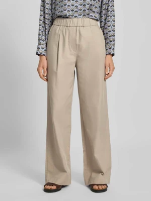 Spodnie materiałowe z prostą nogawką i elastycznym pasem Jake*s Collection