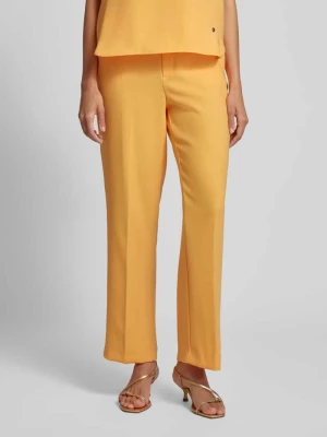 Spodnie materiałowe z prostą nogawką w kant model ‘Vai Leia’ MOS MOSH