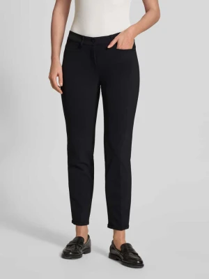 Spodnie materiałowe z przeszytym brzegiem model ‘RENIRA’ CAMBIO